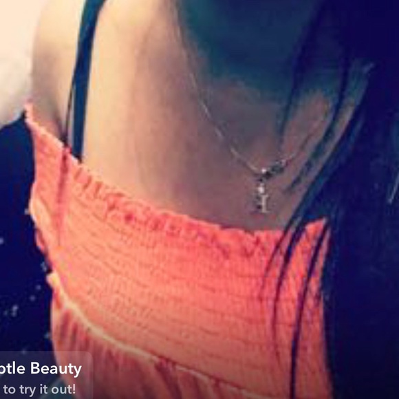 🎽UCB off-shoulder top, orange - Picture 5 of 6